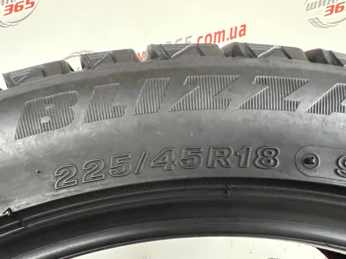 225/45 R18 BRIDGESTONE BLIZZAK WS80 8mm