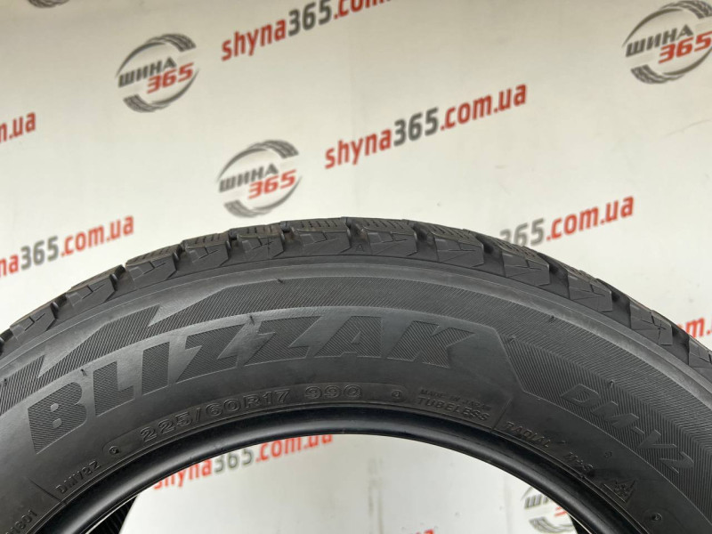 225/60 R17 BRIDGESTONE BLIZZAK DM-V2 8mm