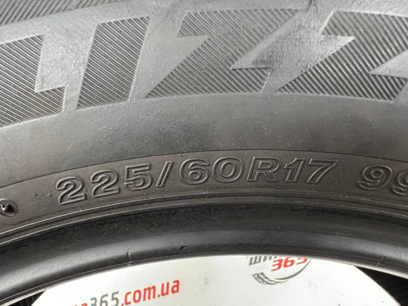 225/60 R17 BRIDGESTONE BLIZZAK DM-V2 8mm