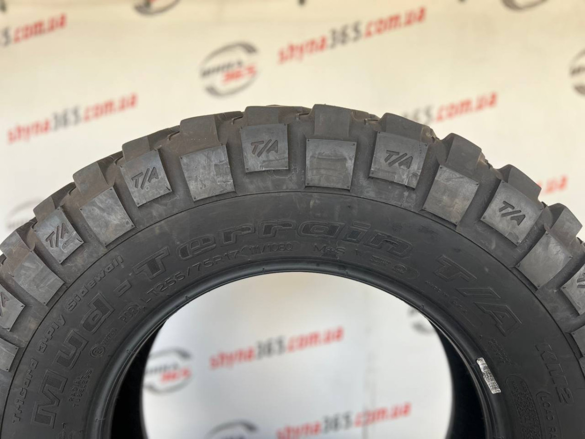 255/75 R17 BFGOODRICH MUD-TERRAIN T/A KM 2 10mm