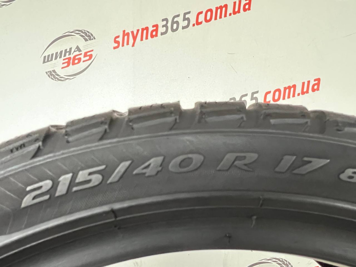 215/40 R17 PIRELLI WINTER SOTTOZERO 3 5mm