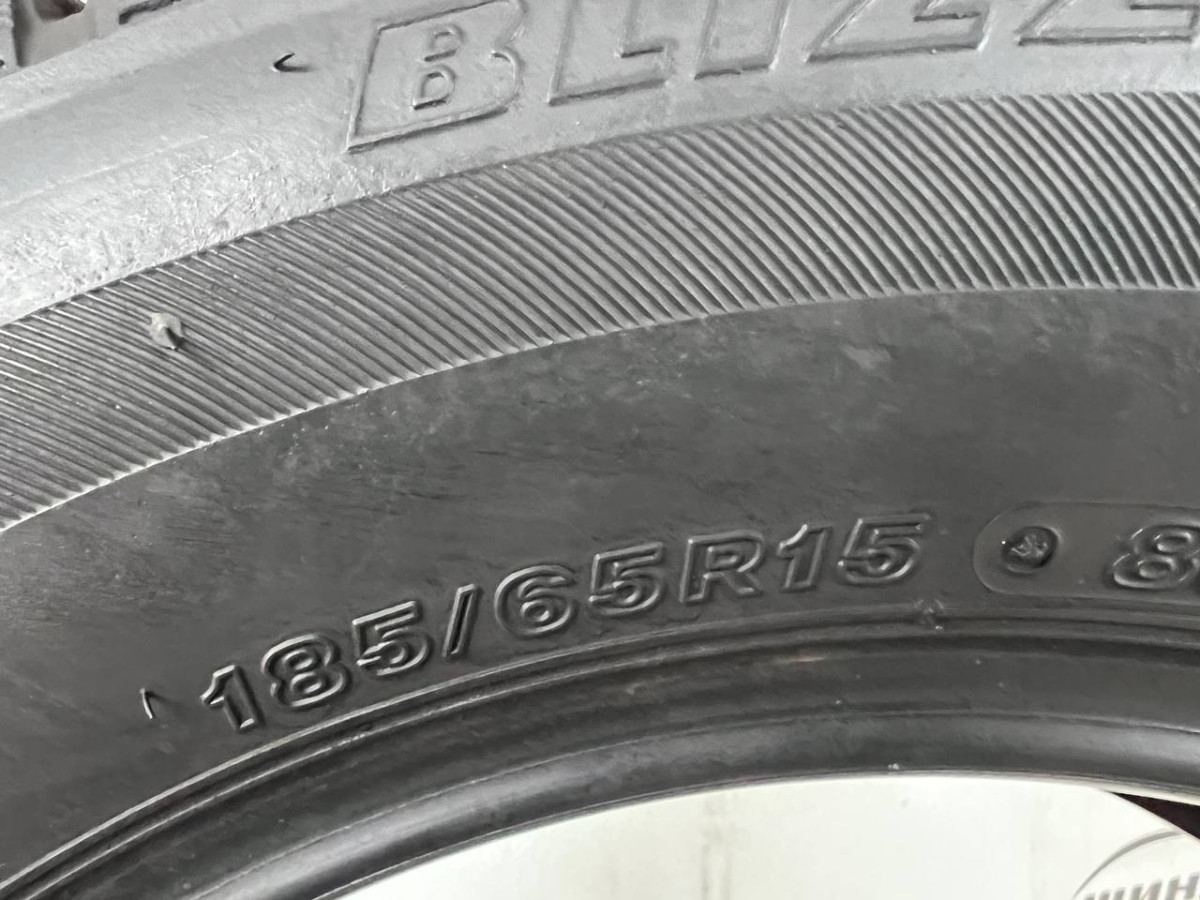 185/65 R15 BRIDGESTONE BLIZZAK VRX 6mm