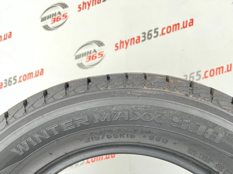 215/65 R16 DUNLOP WINTER MAXX SJ8 9mm