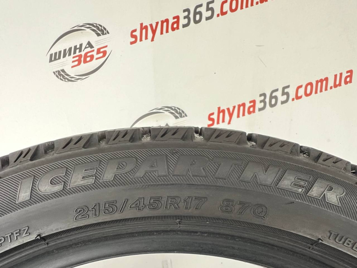 215/45 R17 BRIDGESTONE ICEPARTNER 7mm