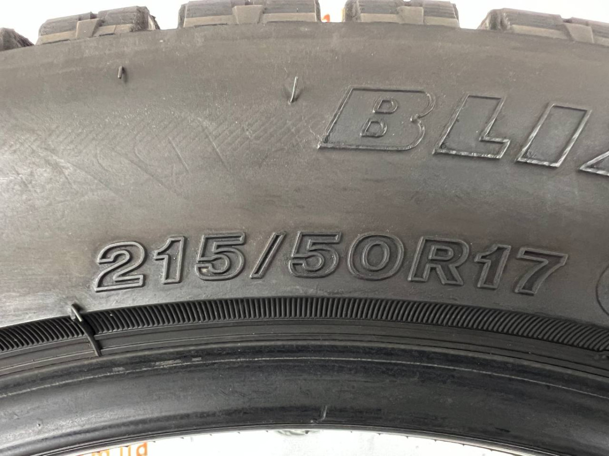 215/50 R17 BRIDGESTONE BLIZZAK VRX 7mm