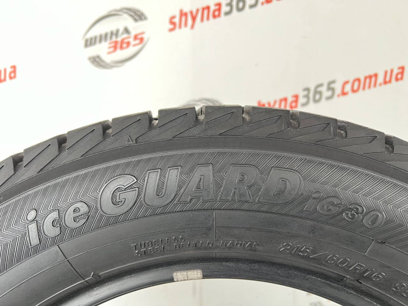 215/60 R16 YOKOHAMA ICE GUARD IG30 8mm