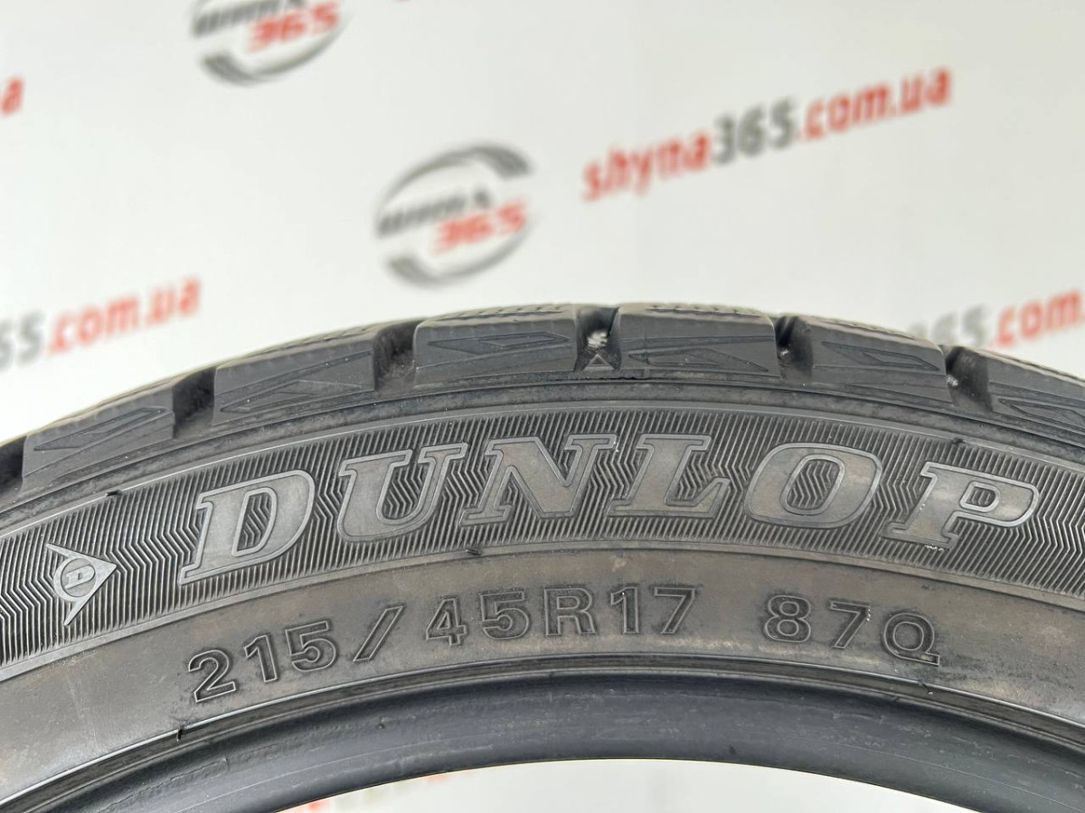 215/45 R17 DUNLOP WINTER MAXX WM01 7mm