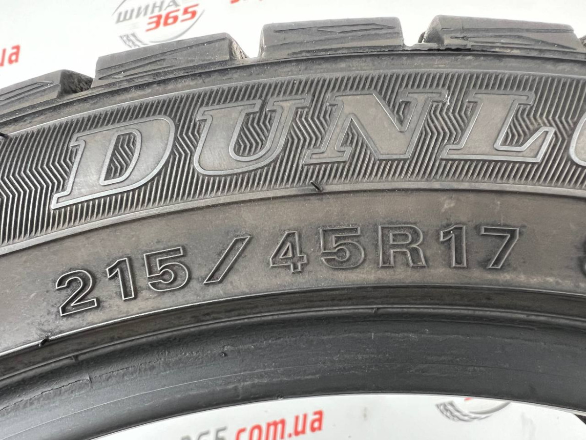 215/45 R17 DUNLOP WINTER MAXX WM01 7mm