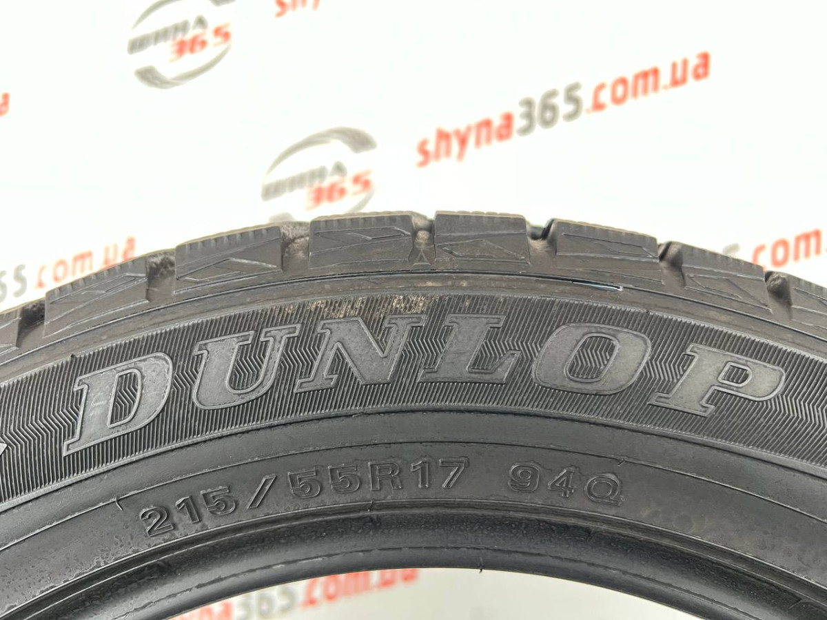 215/55 R17 DUNLOP WINTER MAXX WM01 8mm