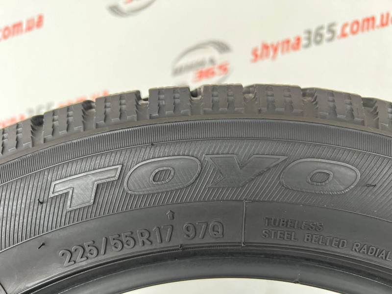 225/55 R17 TOYO OBSERVE GARIT GIZ 8mm