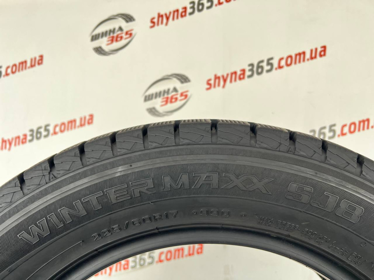 225/60 R17 DUNLOP WINTER MAXX SJ8 8mm