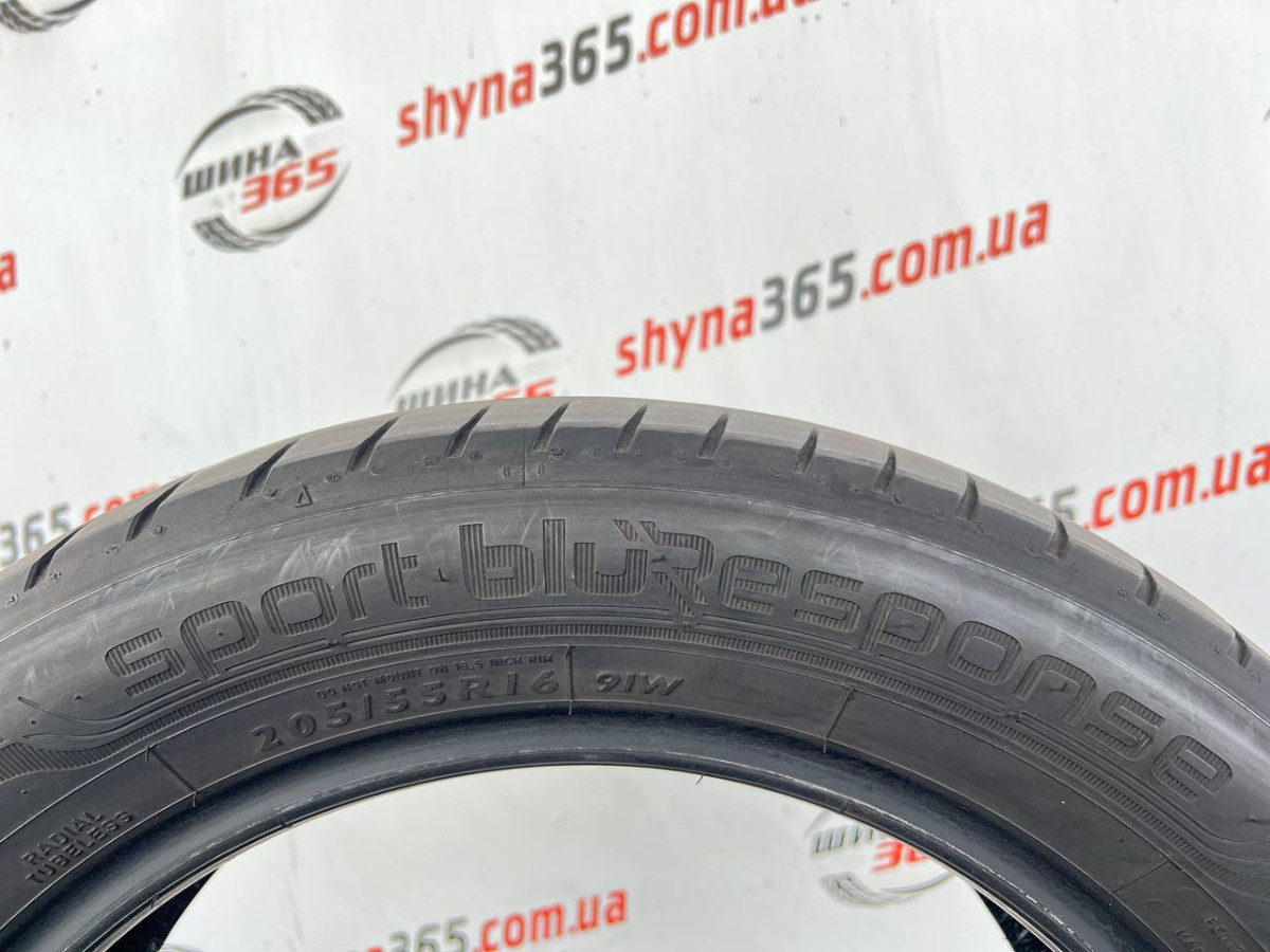 205/55 R16 DUNLOP SPORT BLURESPONSE 5mm