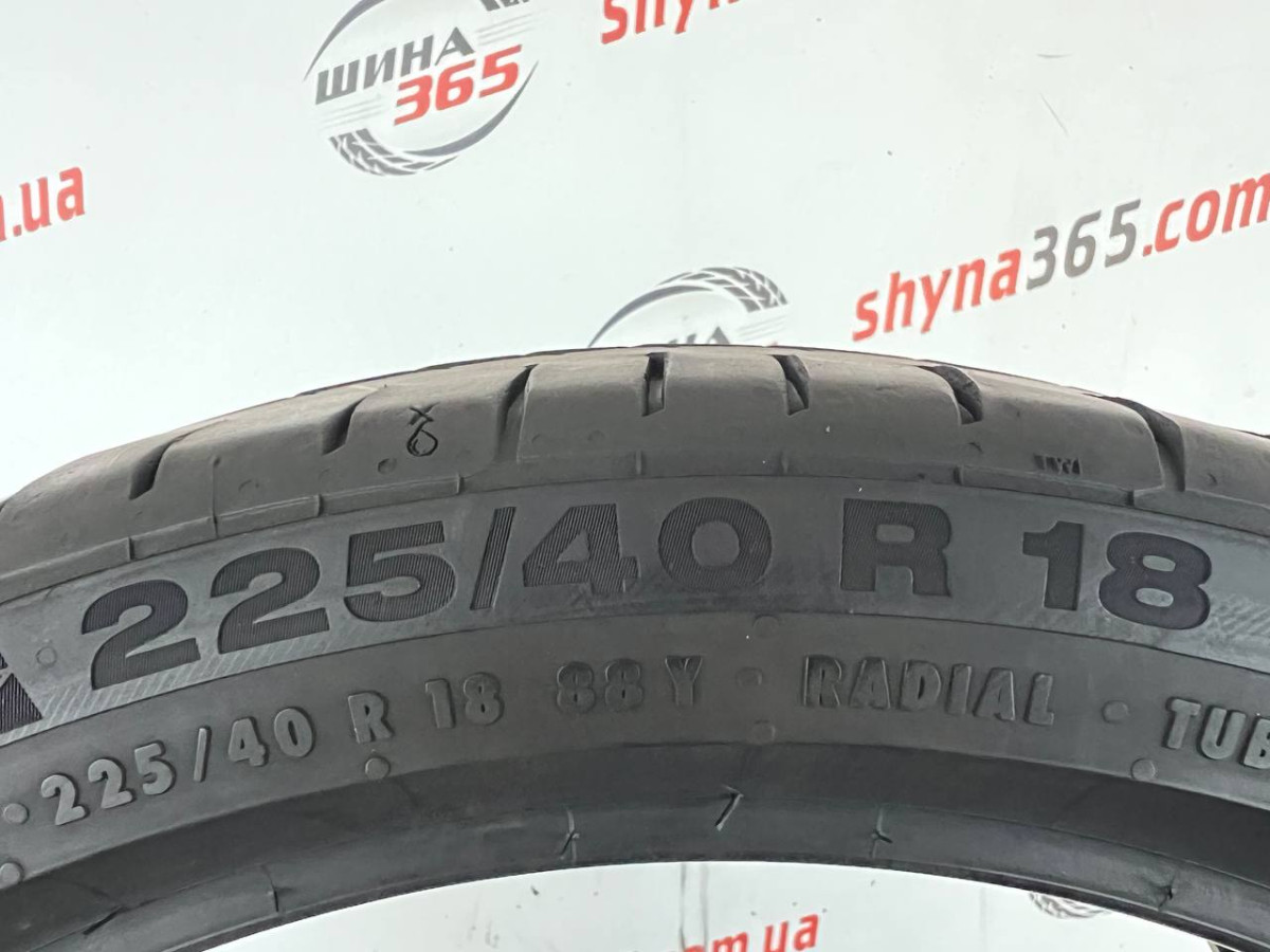 225/40 R18 CONTINENTAL CONTISPORTCONTACT 5 RUN FLAT 4mm