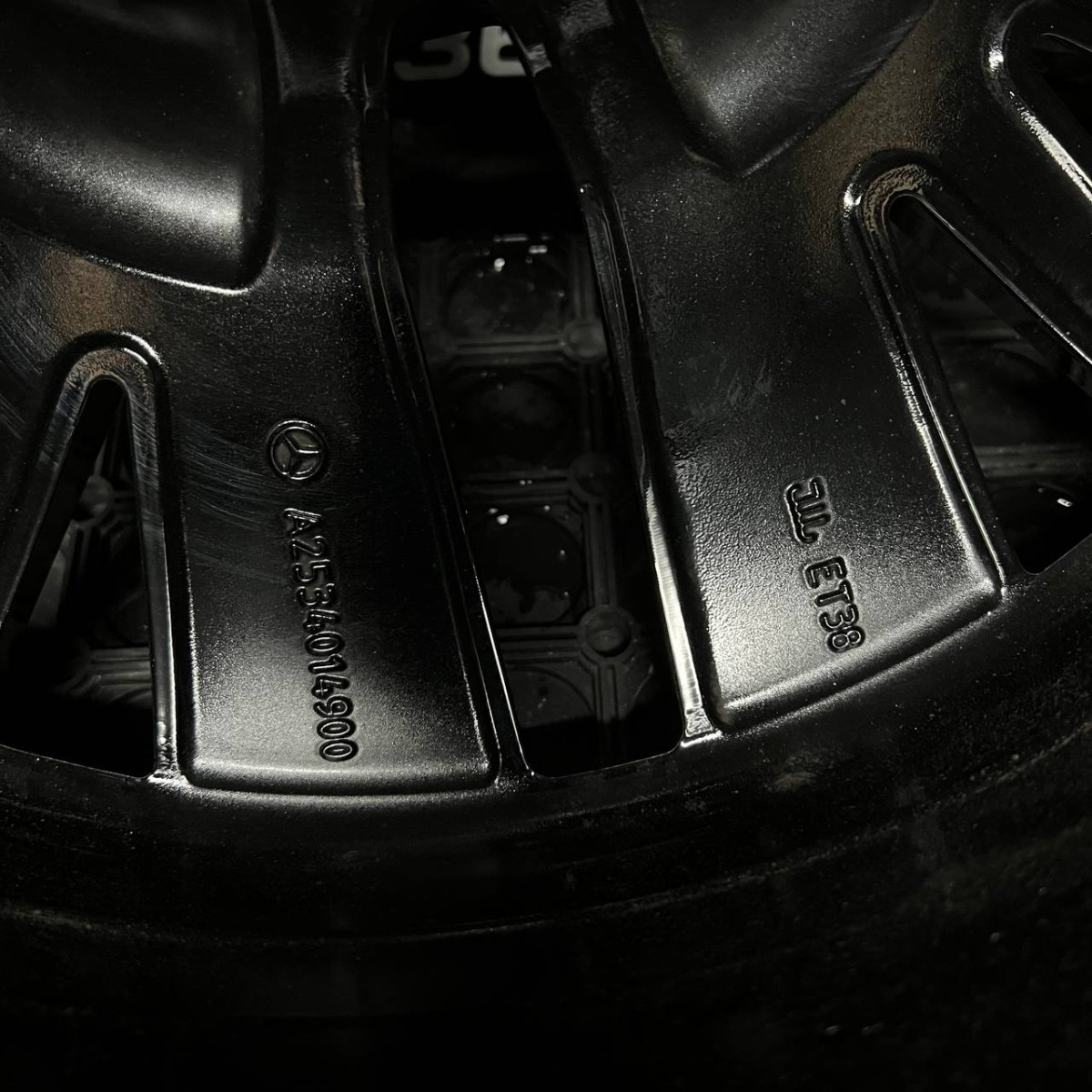 ДИСКИ БУ MERCEDES A2534014900 R19  8J PCD 5X112 ET38 DIA66.6 BKF