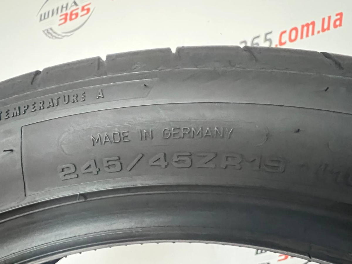 245/45 R19 DUNLOP SPORT MAXX RT2 6mm
