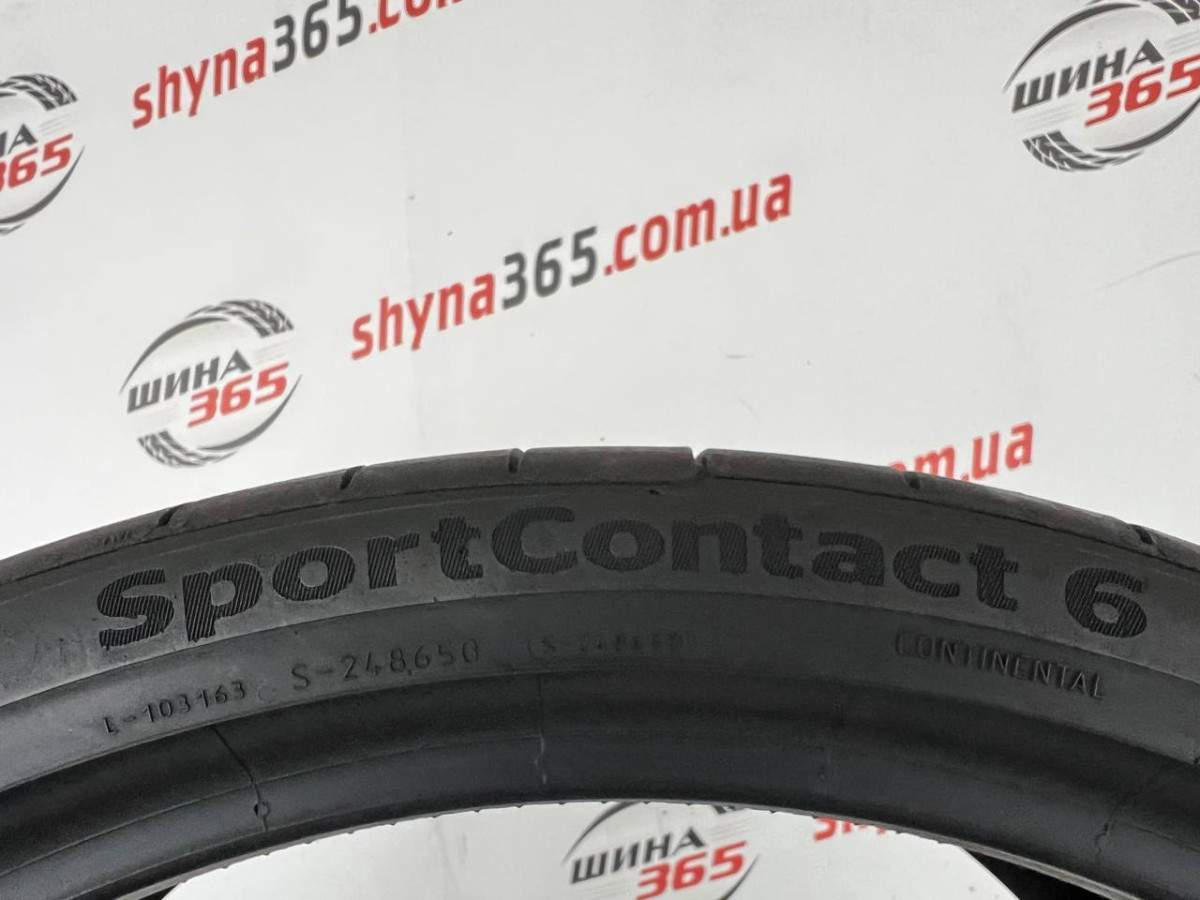 275/30 R20 CONTINENTAL SPORTCONTACT 6 CONTISILENT 6mm