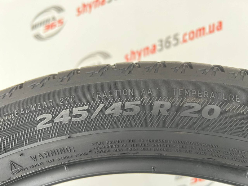 245/45 R20 MICHELIN LATITUDE SPORT 3 5mm