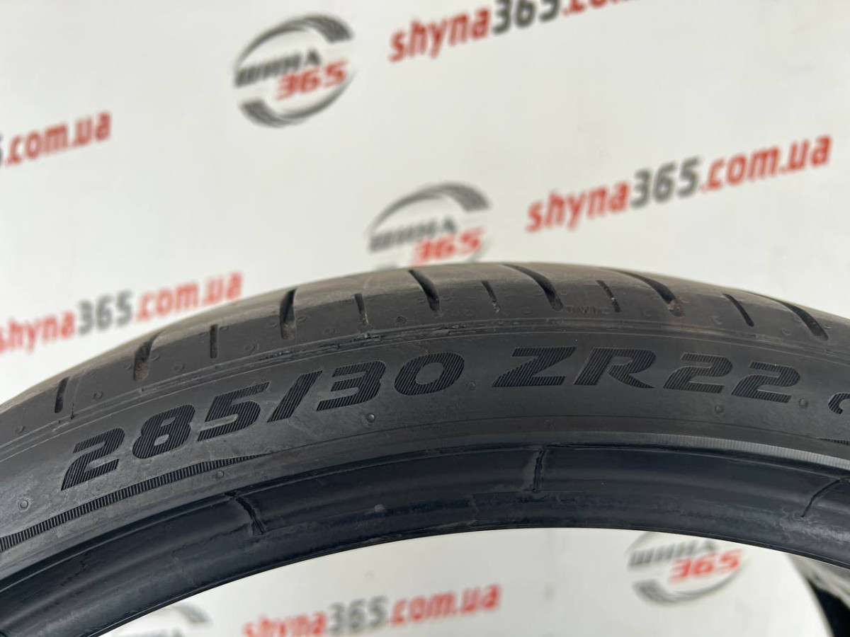 285/30 R22 PIRELLI PZERO PZ4 PNCS 6mm