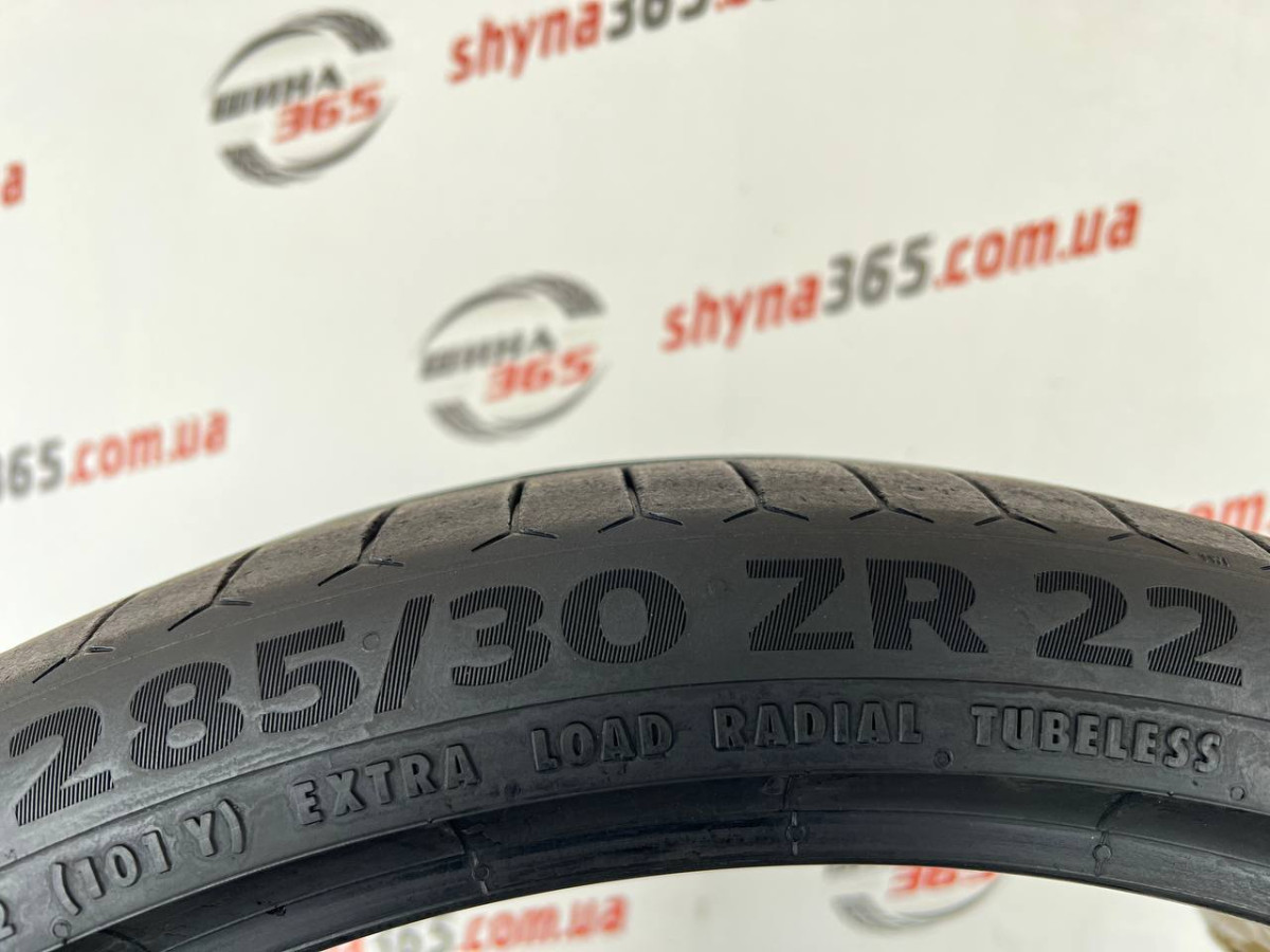 285/30 R22 CONTINENTAL SPORTCONTACT 6 CONTISILENT 5mm