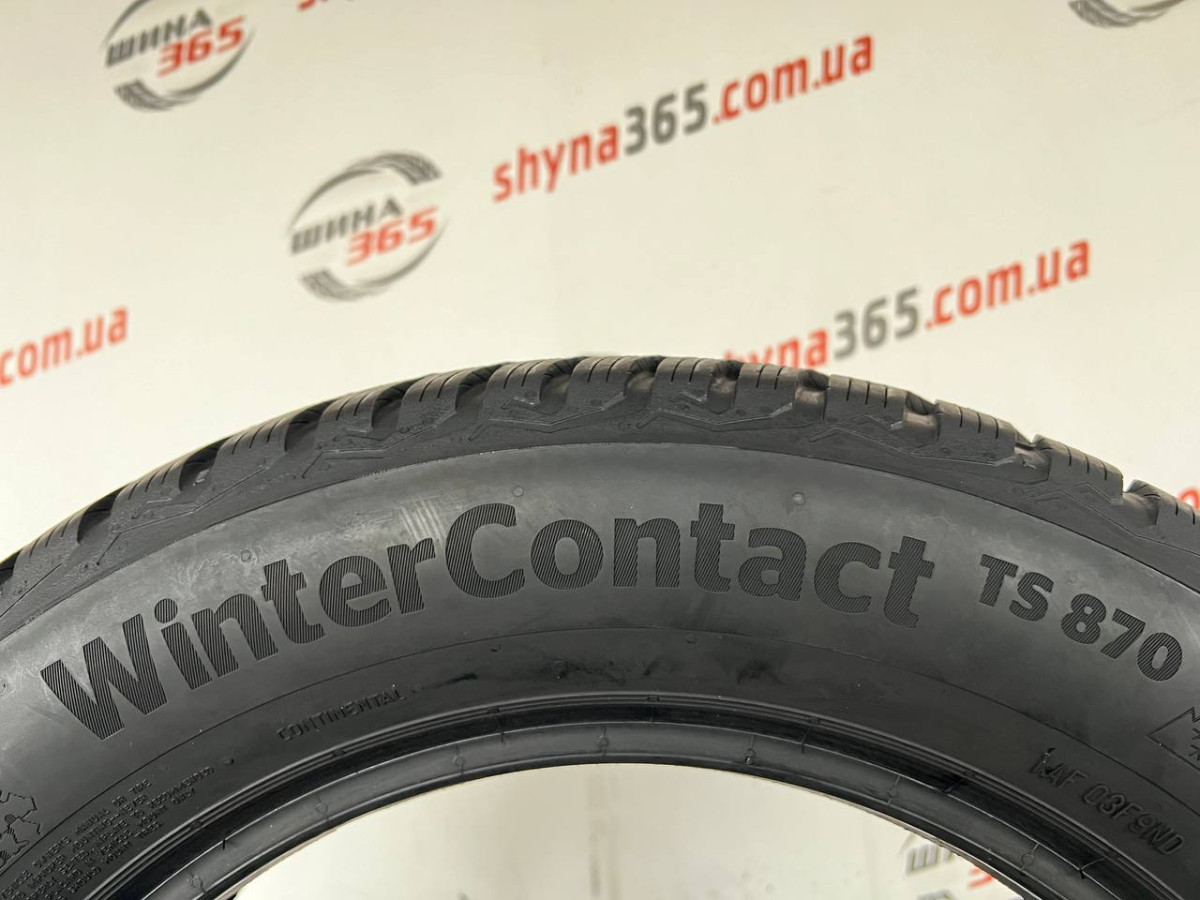 205/60 R16 CONTINENTAL WINTERCONTACT TS870 7mm