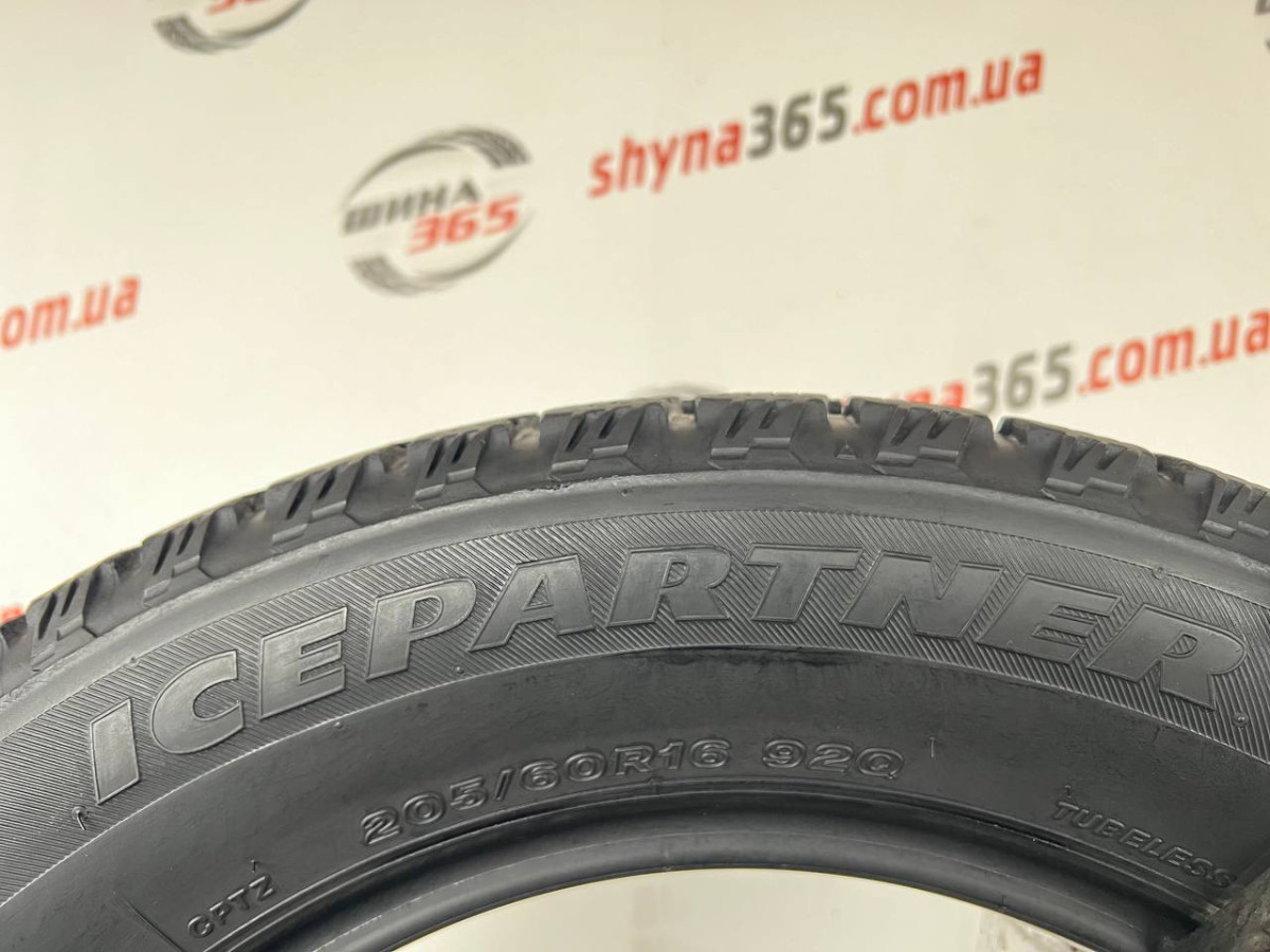 205/60 R16 BRIDGESTONE ICEPARTNER 6mm