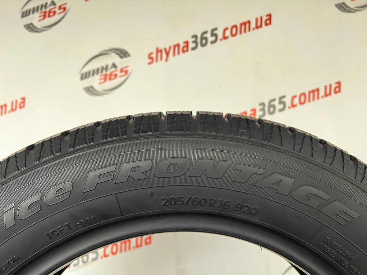 205/60 R16 TOYO ICE FRONTAGE 8mm