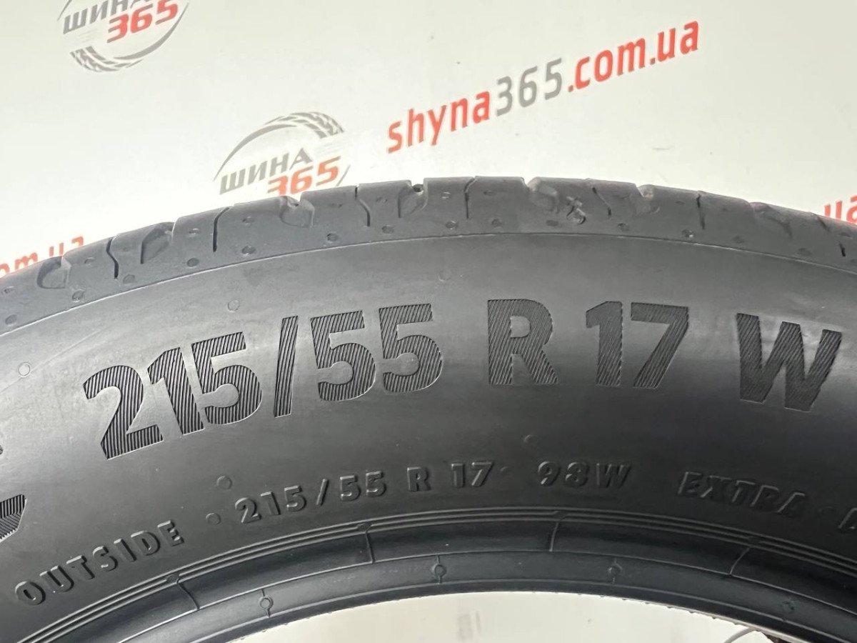 215/55 R17 CONTINENTAL ECOCONTACT 6 5mm