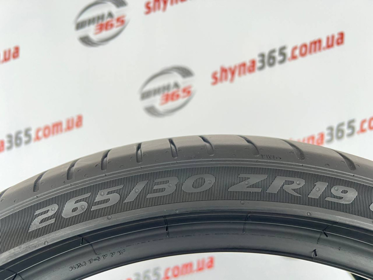 265/30 R19 PIRELLI PZERO PZ4 4mm