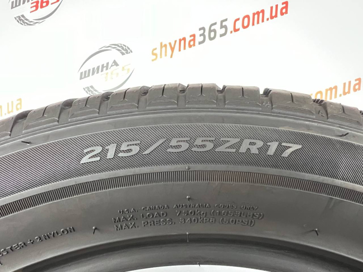 215/55 R17 HANKOOK KINERGY 4S 2 H750 6mm