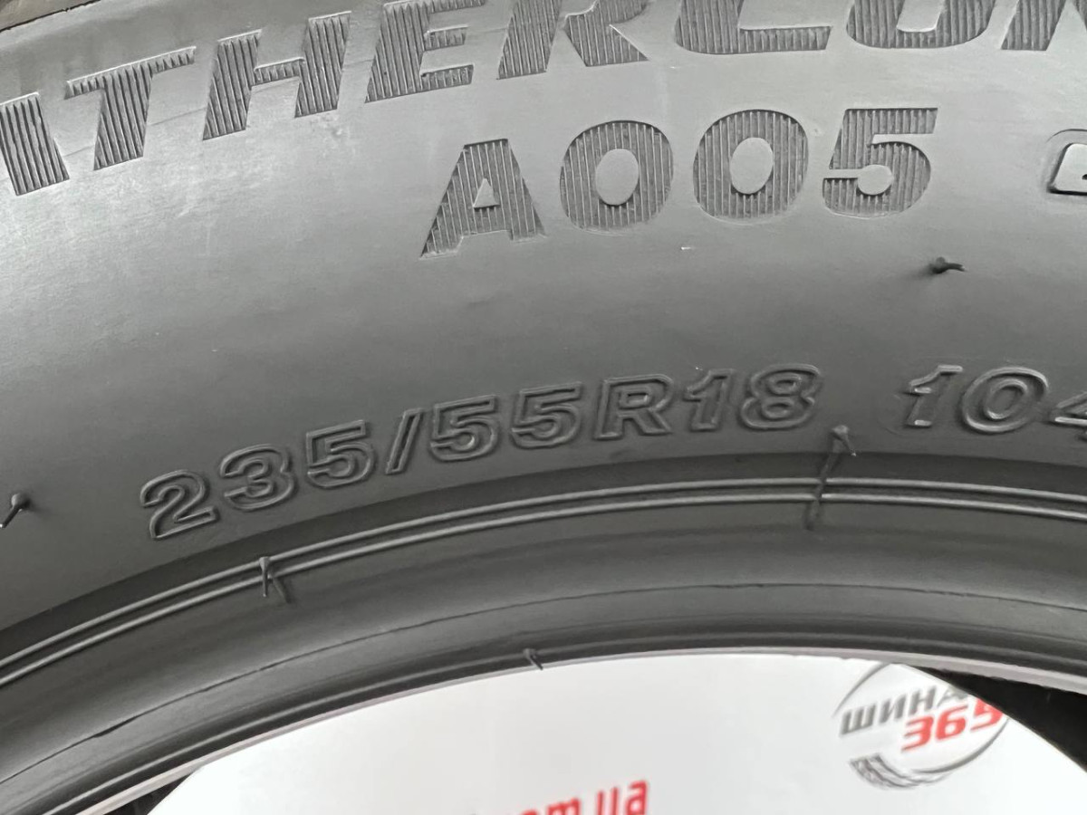 235/55 R18 BRIDGESTONE WEATHERCONTROL A005 EVO 5mm