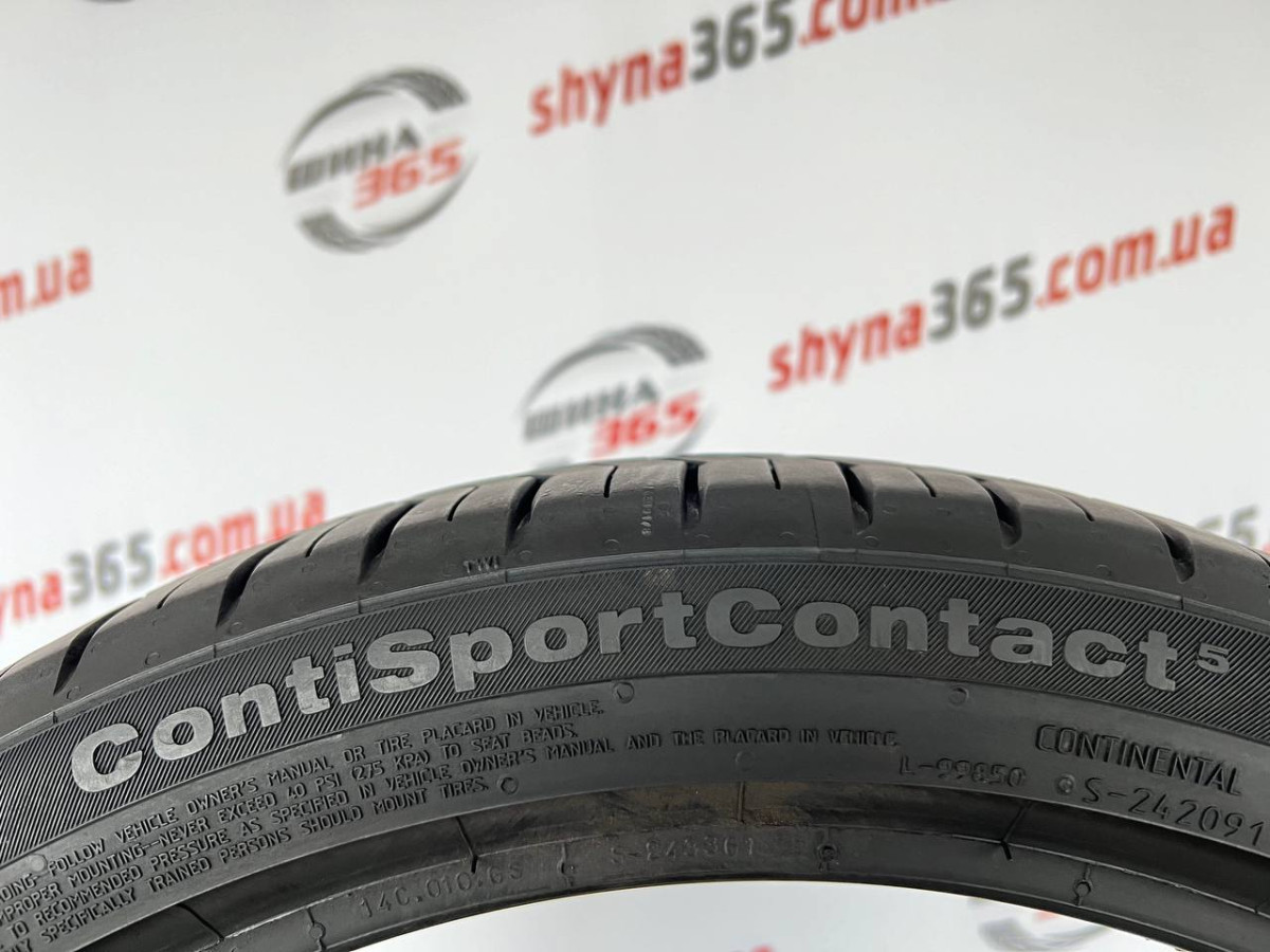 215/40 R18 CONTINENTAL CONTISPORTCONTACT 5 4mm