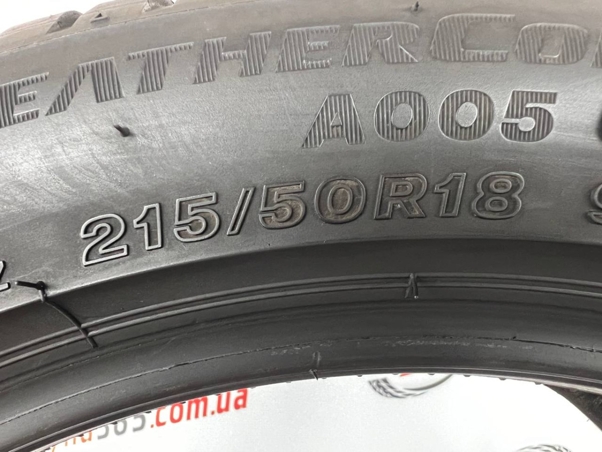 215/50 R18 BRIDGESTONE WEATHERCONTROL A005 EVO 5mm
