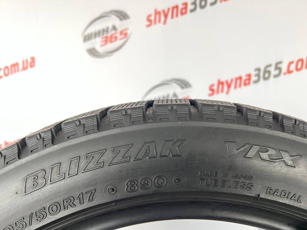 205/50 R17 BRIDGESTONE BLIZZAK VRX 8mm