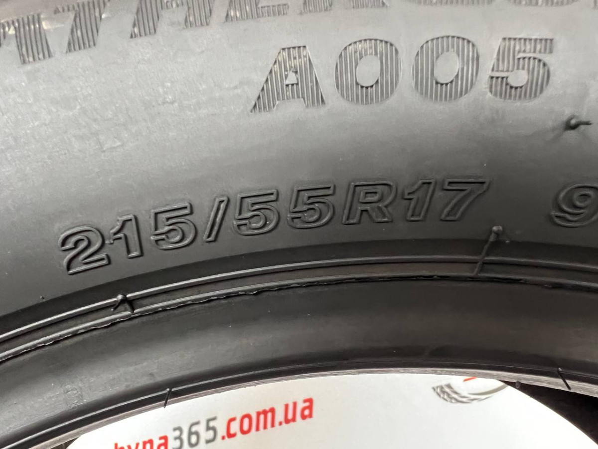 215/55 R17 BRIDGESTONE WEATHERCONTROL A005 EVO 5mm