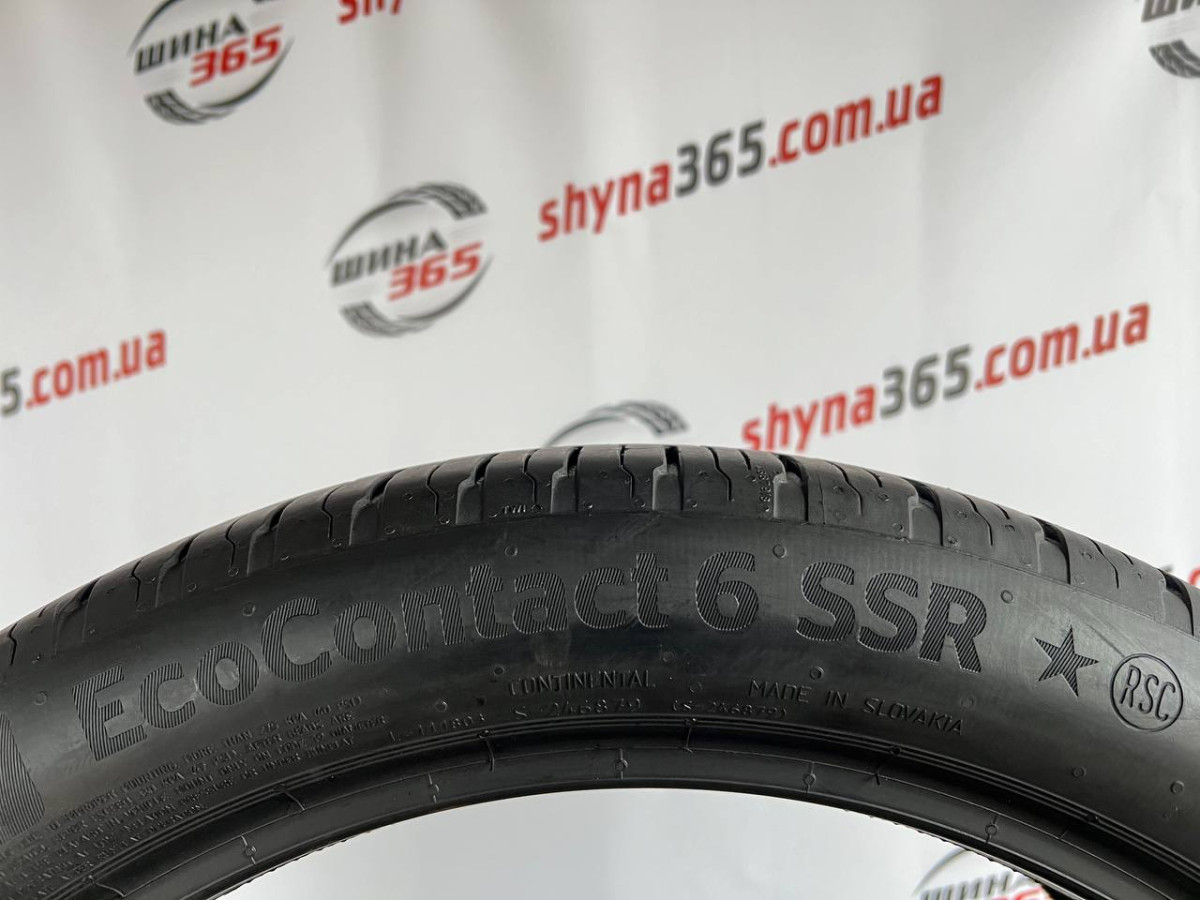 225/45 R19 CONTINENTAL ECOCONTACT 6 RUN FLAT 6mm