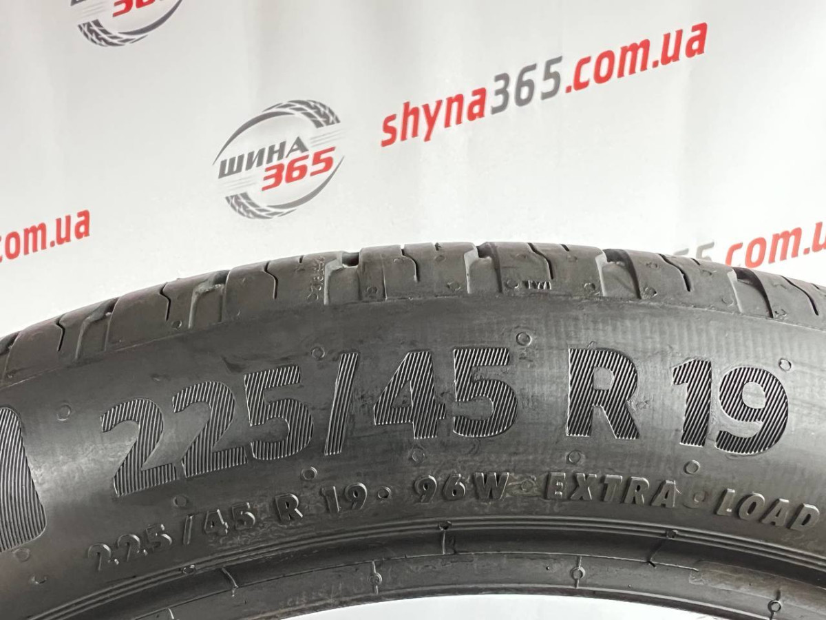 225/45 R19 CONTINENTAL ECOCONTACT 6 RUN FLAT 6mm