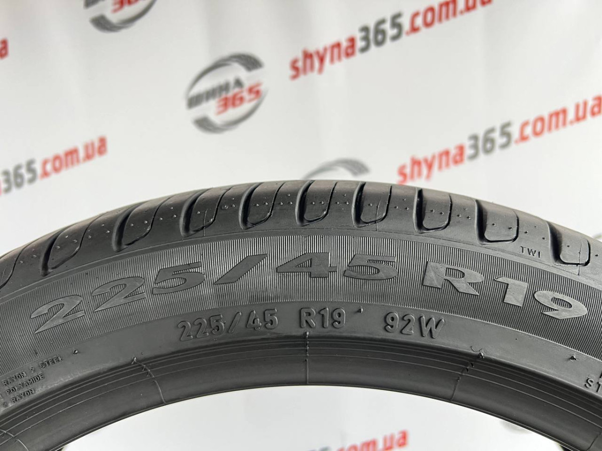 225/45 R19 PIRELLI CINTURATO P7 RUN FLAT 6mm