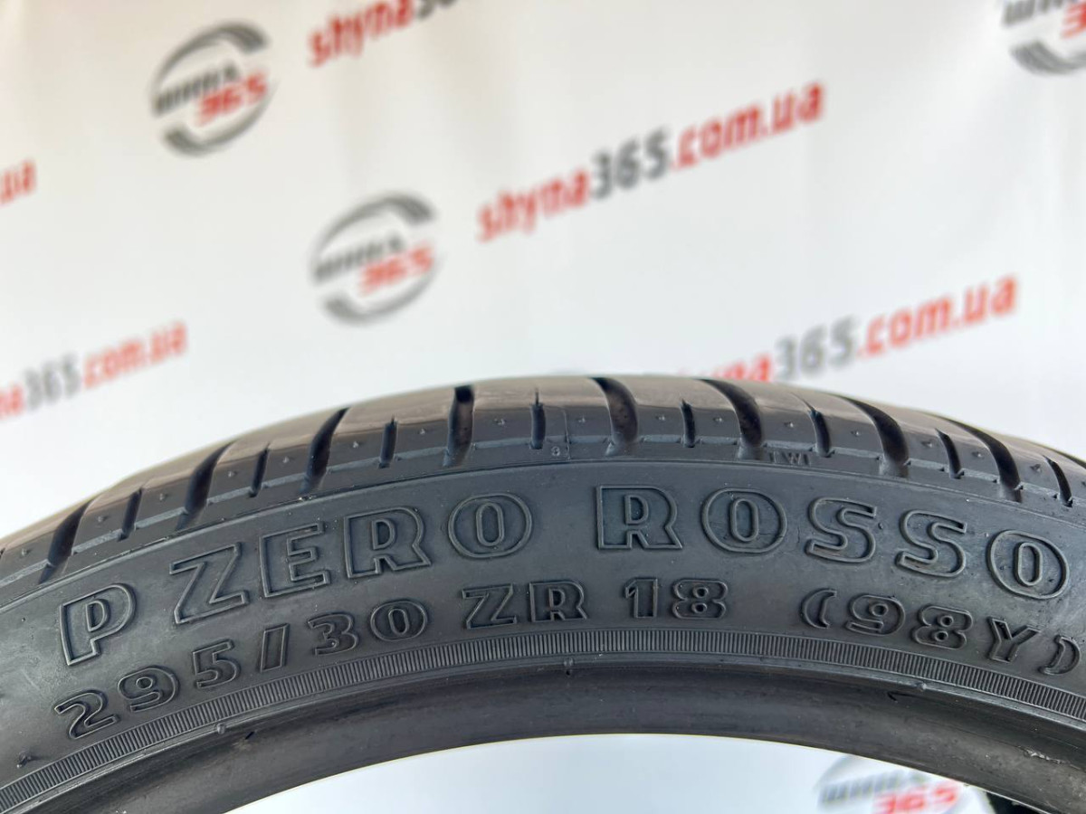 295/30 R18 PIRELLI PZERO ROSSO 5mm