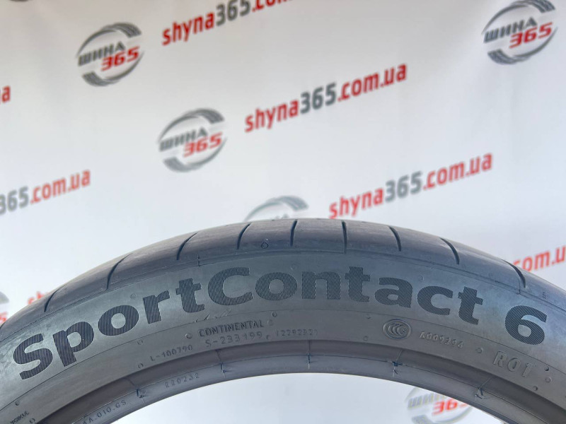 245/40 R19 CONTINENTAL SPORTCONTACT 6 5mm