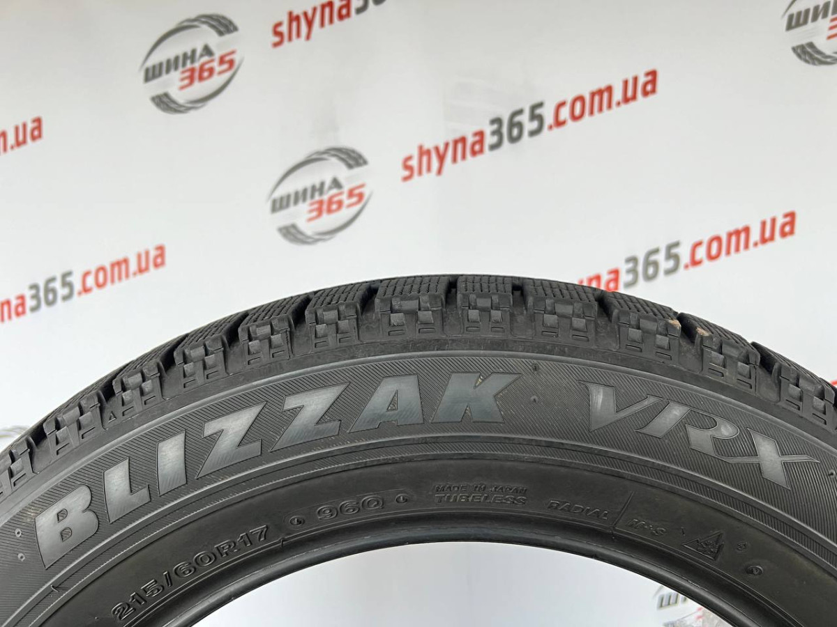 215/60 R17 BRIDGESTONE BLIZZAK VRX 8mm