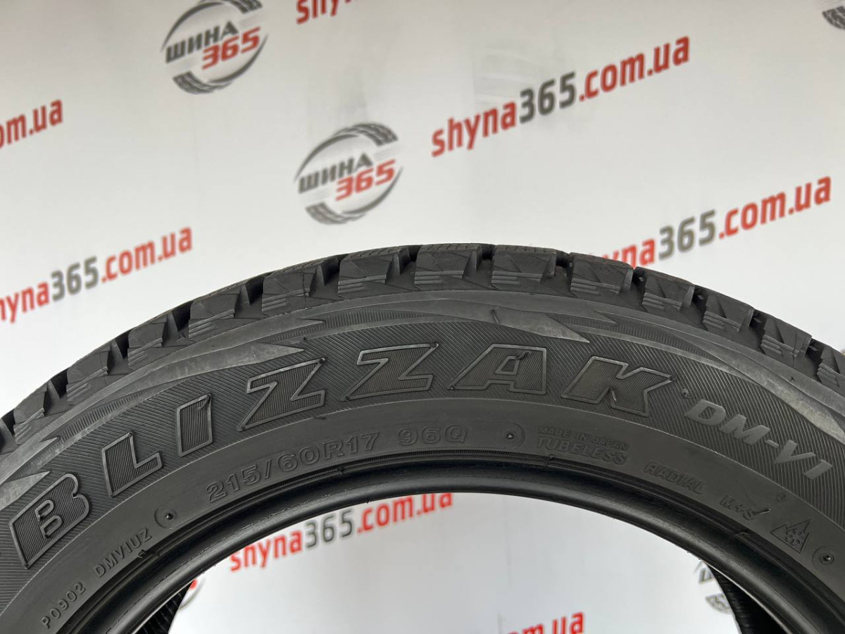 215/60 R17 BRIDGESTONE BLIZZAK DM-V1 8mm