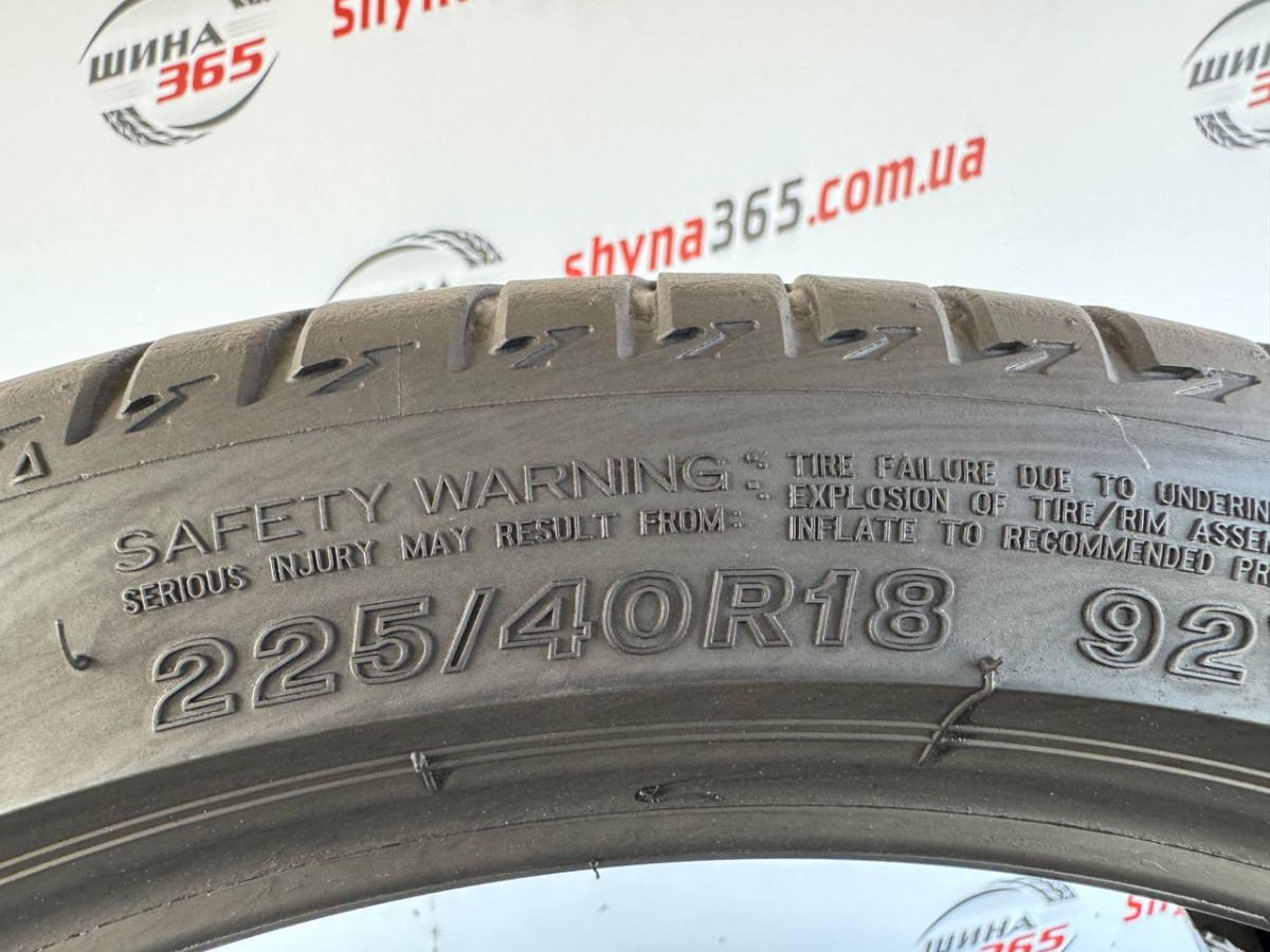 225/40 R18 BRIDGESTONE TURANZA T005 4mm