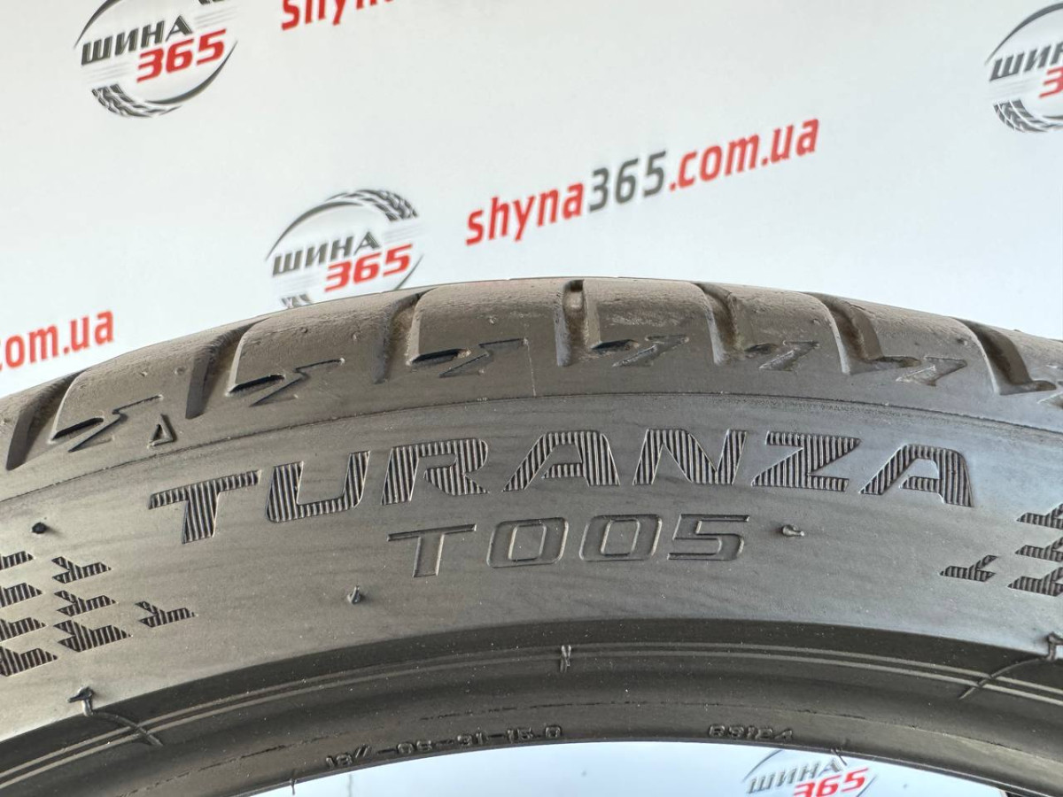 225/40 R18 BRIDGESTONE TURANZA T005 4mm