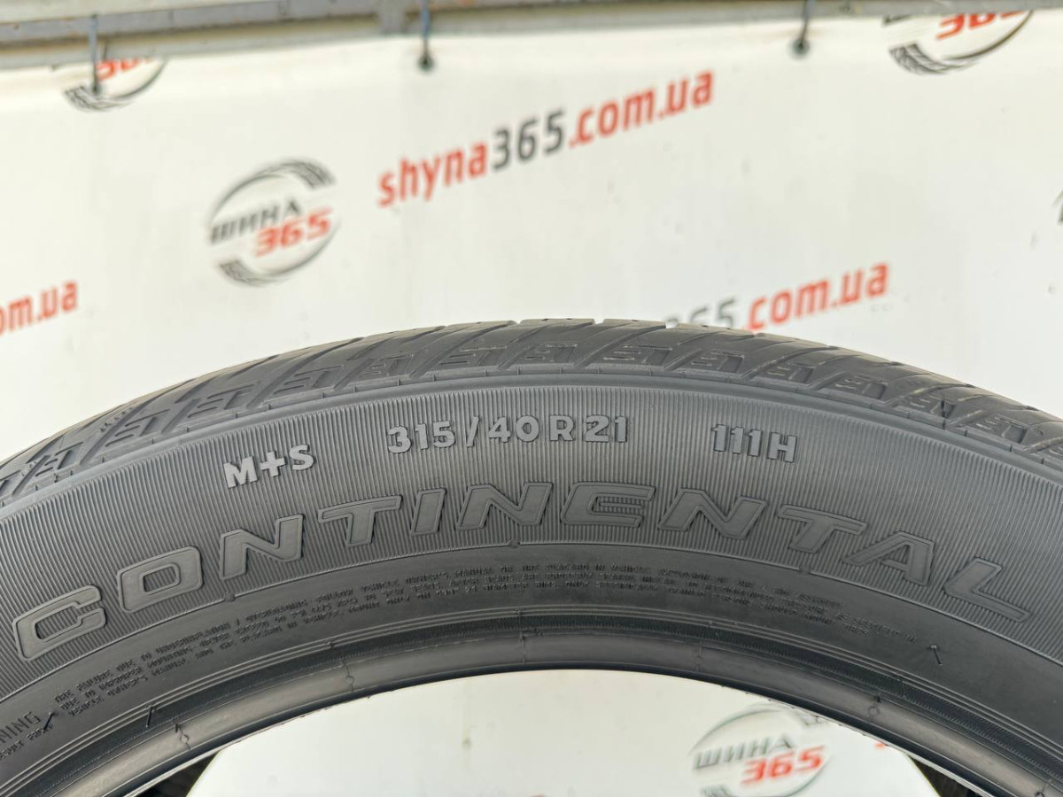 315/40 R21 CONTINENTAL CROSSCONTACT LX SPORT 5mm