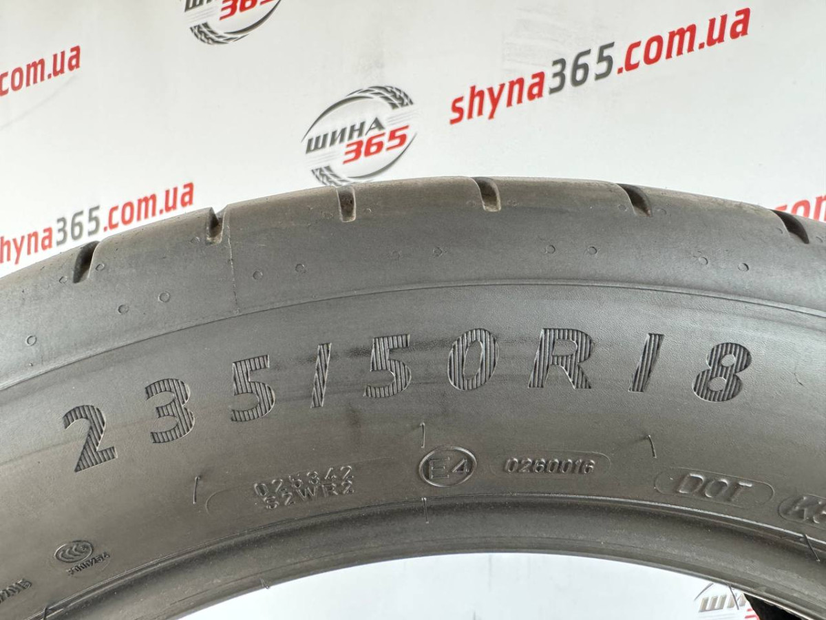 235/50 R18 DUNLOP SP SPORT MAXX GT RUN FLAT 6mm