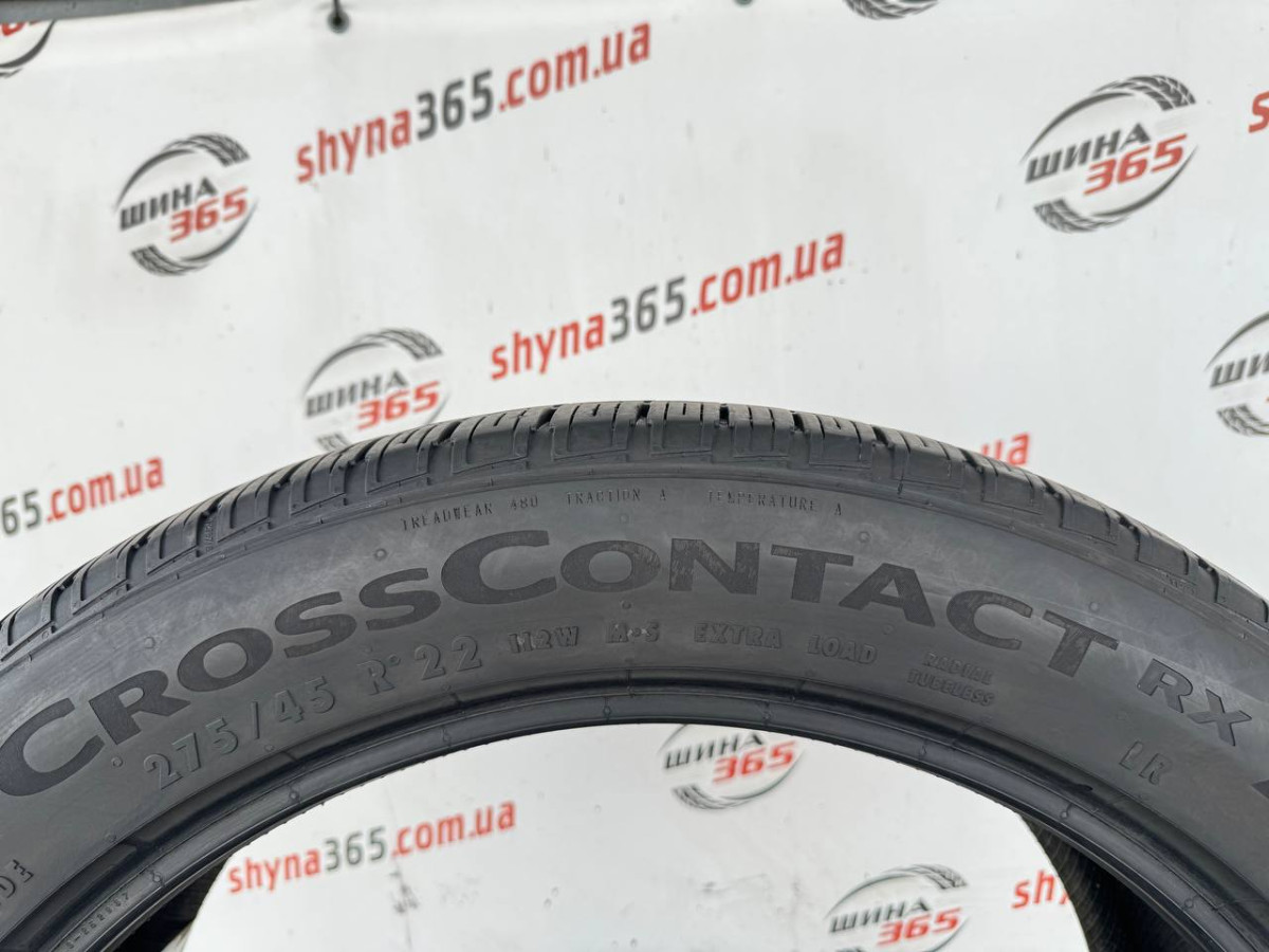 275/45 R22 CONTINENTAL CROSSCONTACT RX 6mm