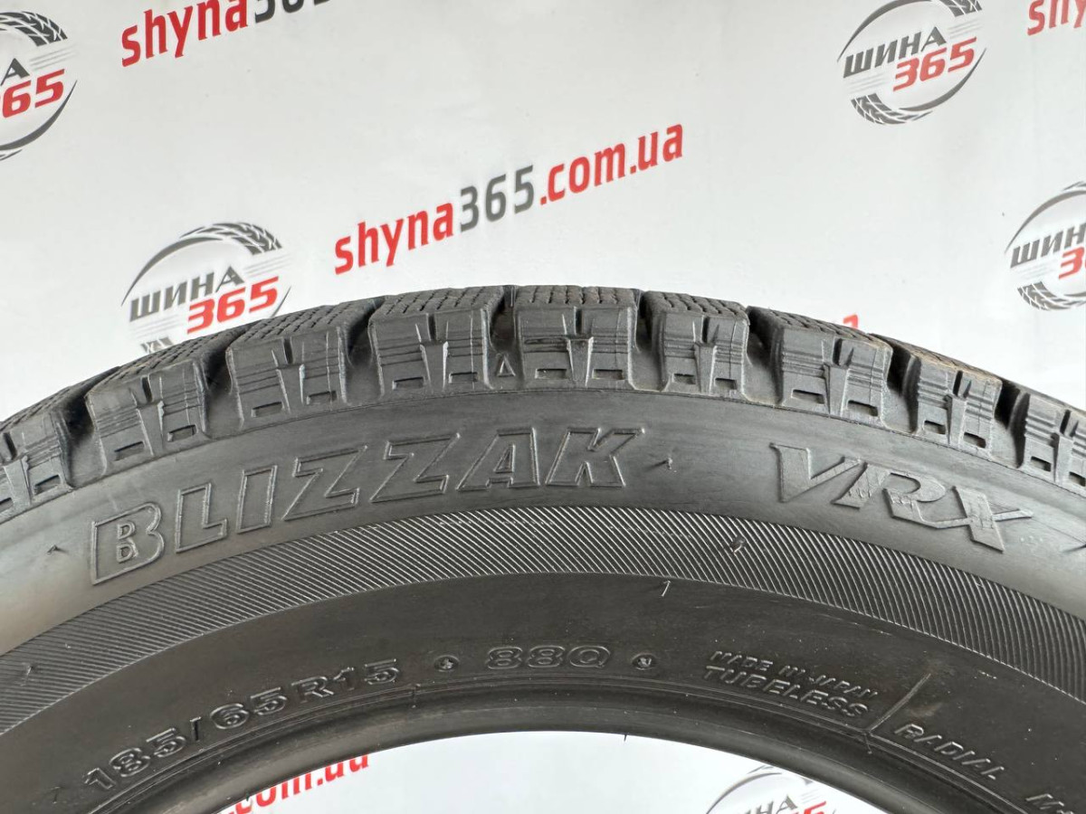 185/65 R15 BRIDGESTONE BLIZZAK VRX 5mm