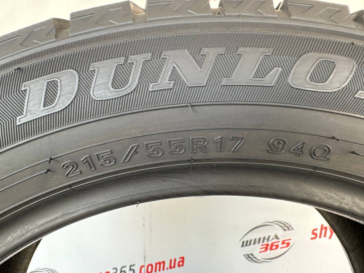 215/55 R17 DUNLOP WINTER MAXX WM02 7mm