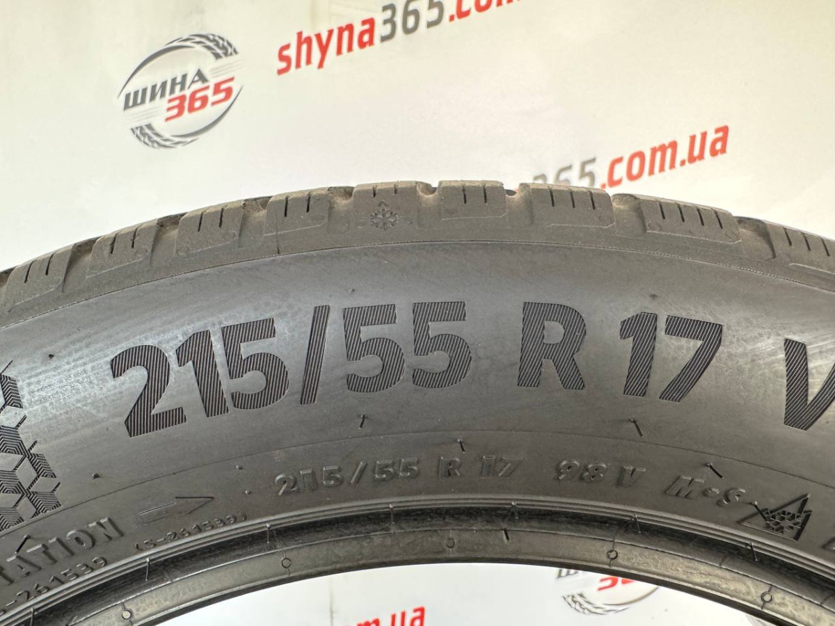215/55 R17 CONTINENTAL WINTERCONTACT TS870P 5mm