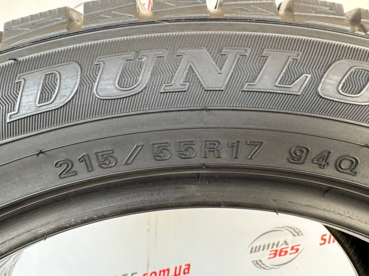 215/55 R17 DUNLOP WINTER MAXX WM01 7mm
